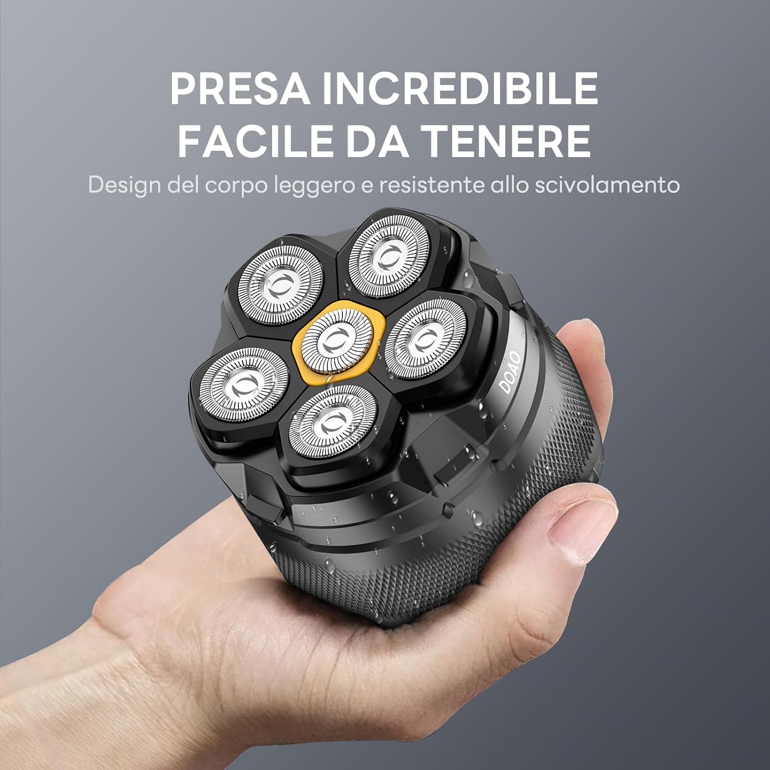 Thumbnail 5 de Rasoio Testa Calva 2025 rasoio elettrico impermeabile cordless