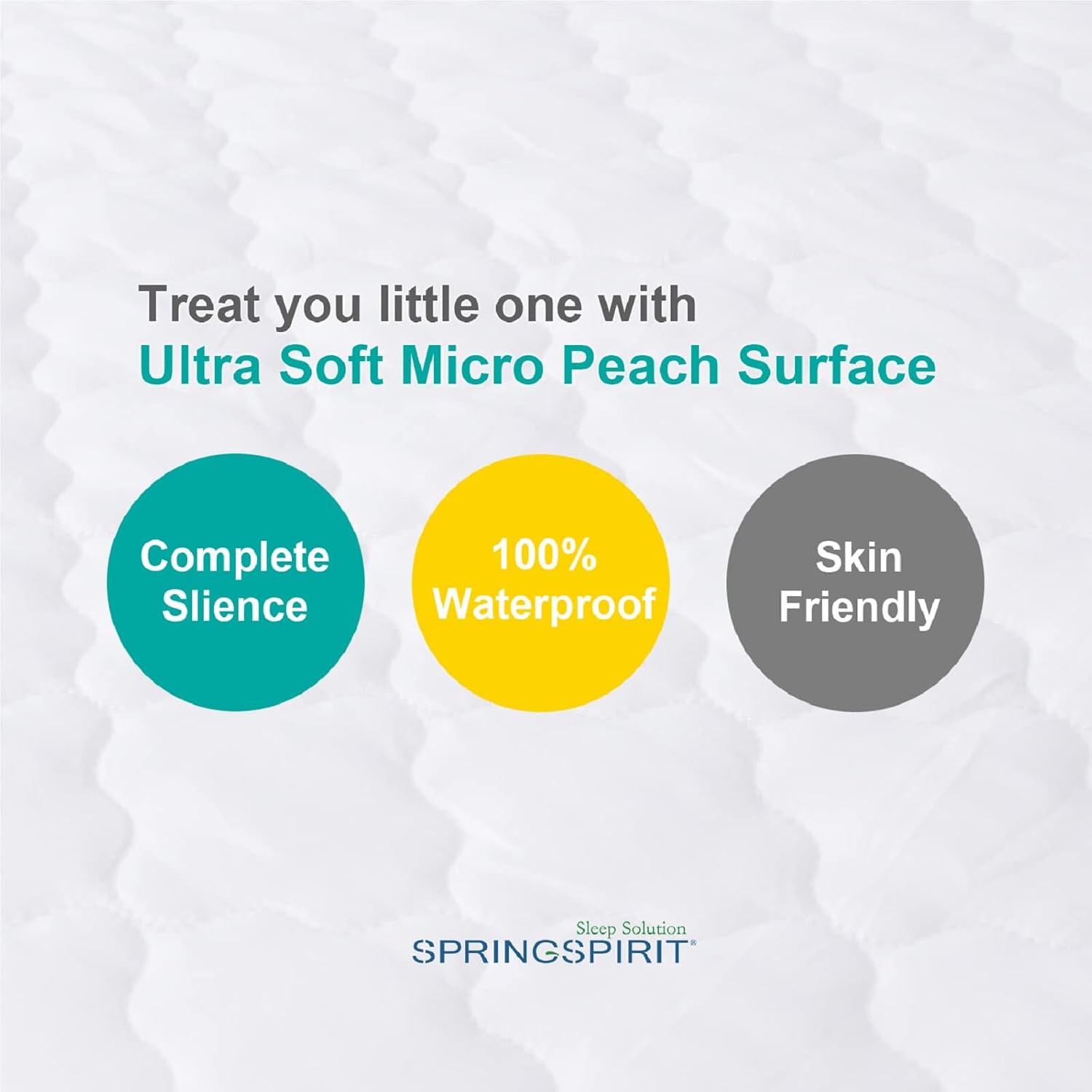 Thumbnail 2 de Cot Bed Mattress Protector Waterproof 140x70cm