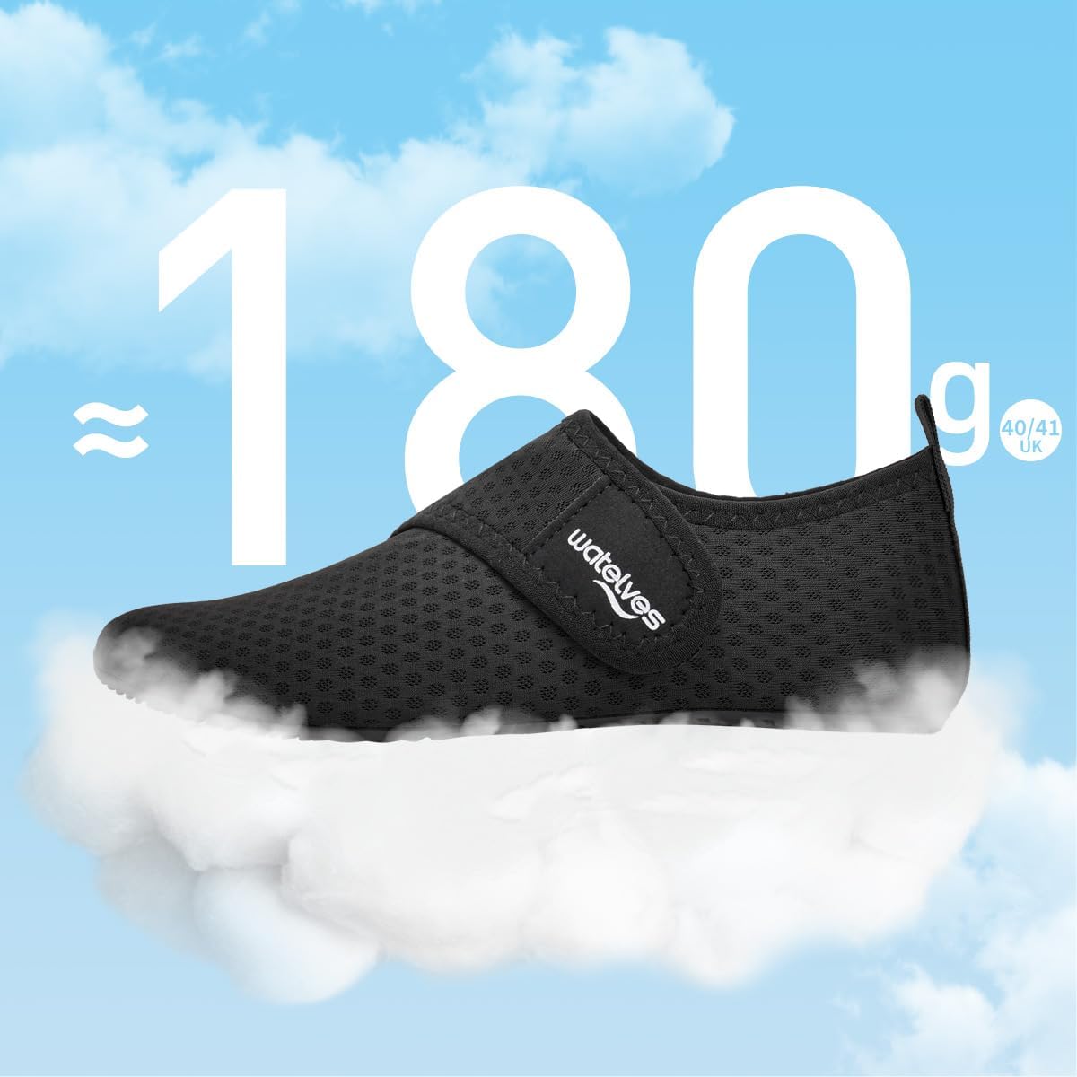 Thumbnail 4 de WateLves Chaussures d’eau antidérapantes à séchage rapide, natation/plage (unisexe)