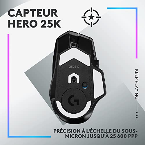 Thumbnail 3 de Logitech G502 X PLUS Lightspeed – Souris Gaming sans Fil, RGB et HERO 25K
