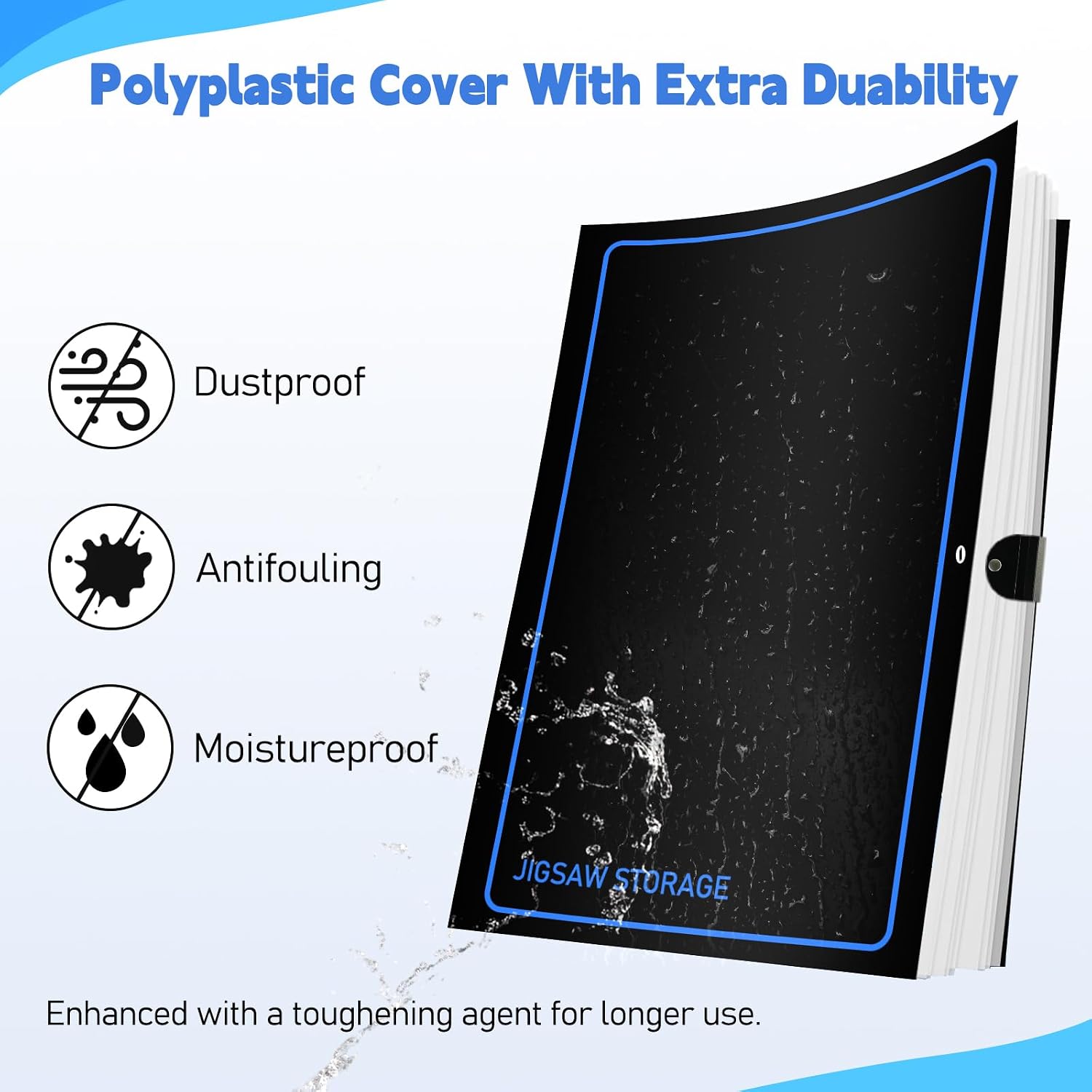 Thumbnail 2 de ALL4JIG 25.98" × 30.31" Puzzle Binder: Space-Saving 20-Puzzle Organizer for 500–1000 Piece Sets