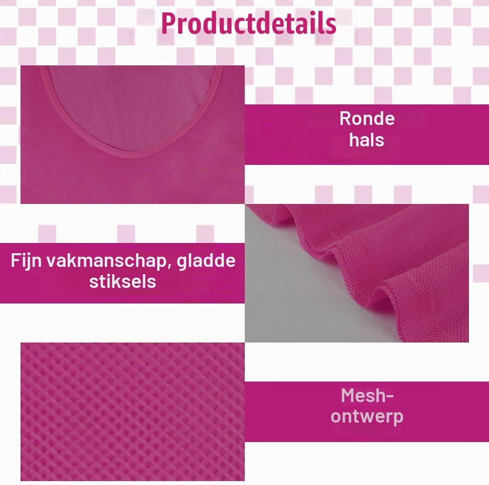 Thumbnail 2 de AUYAO trainingshesjes, 6-delige set van ademend mesh