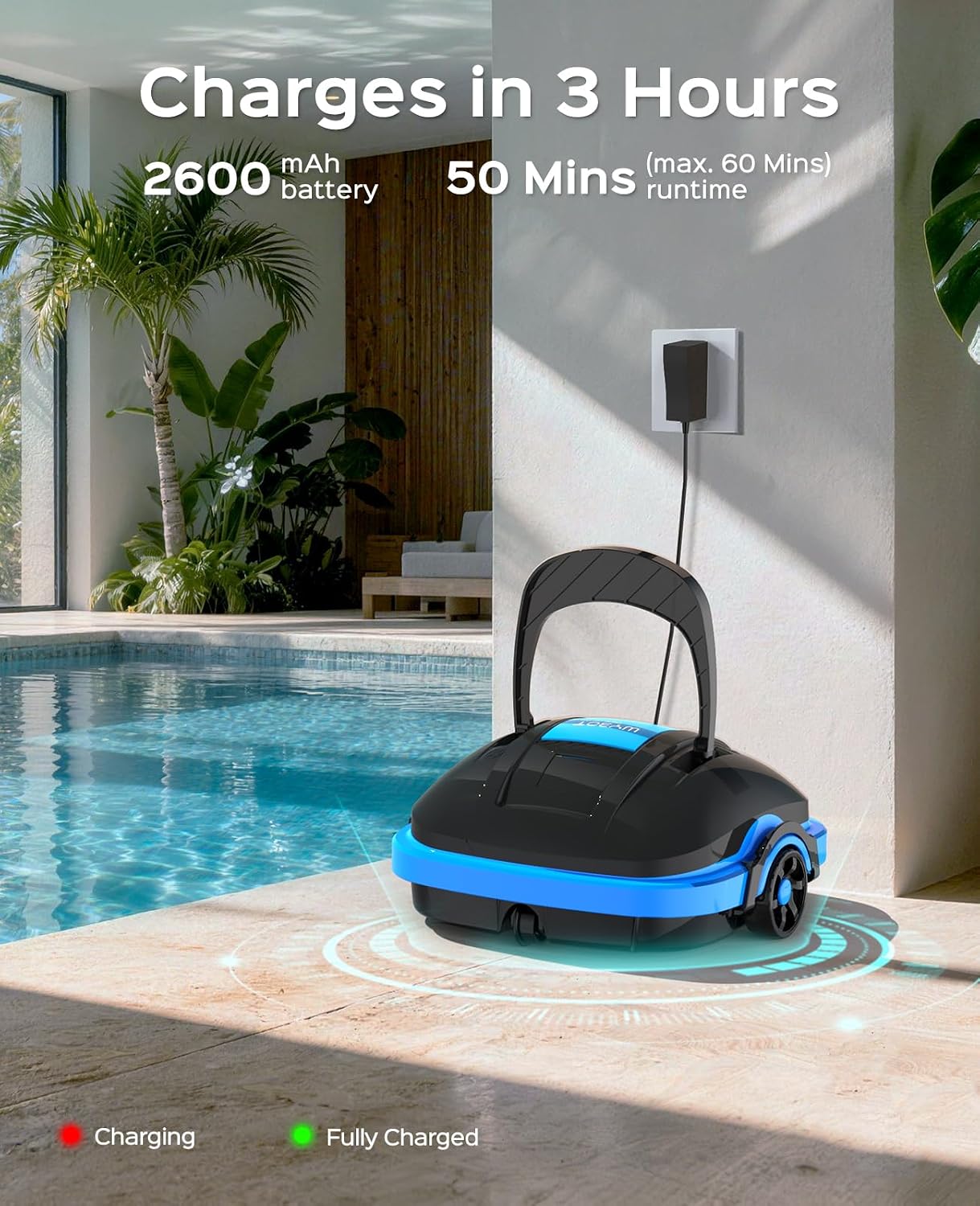 Thumbnail 6 de WYBOT Osprey 200 — Robot Piscine sans Fil pour Piscines Hors Sol jusqu’à 50 m²