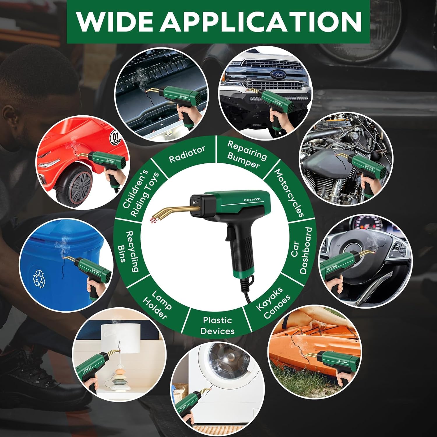 Thumbnail 6 de Plastic Welder Kit for Bumper Repair