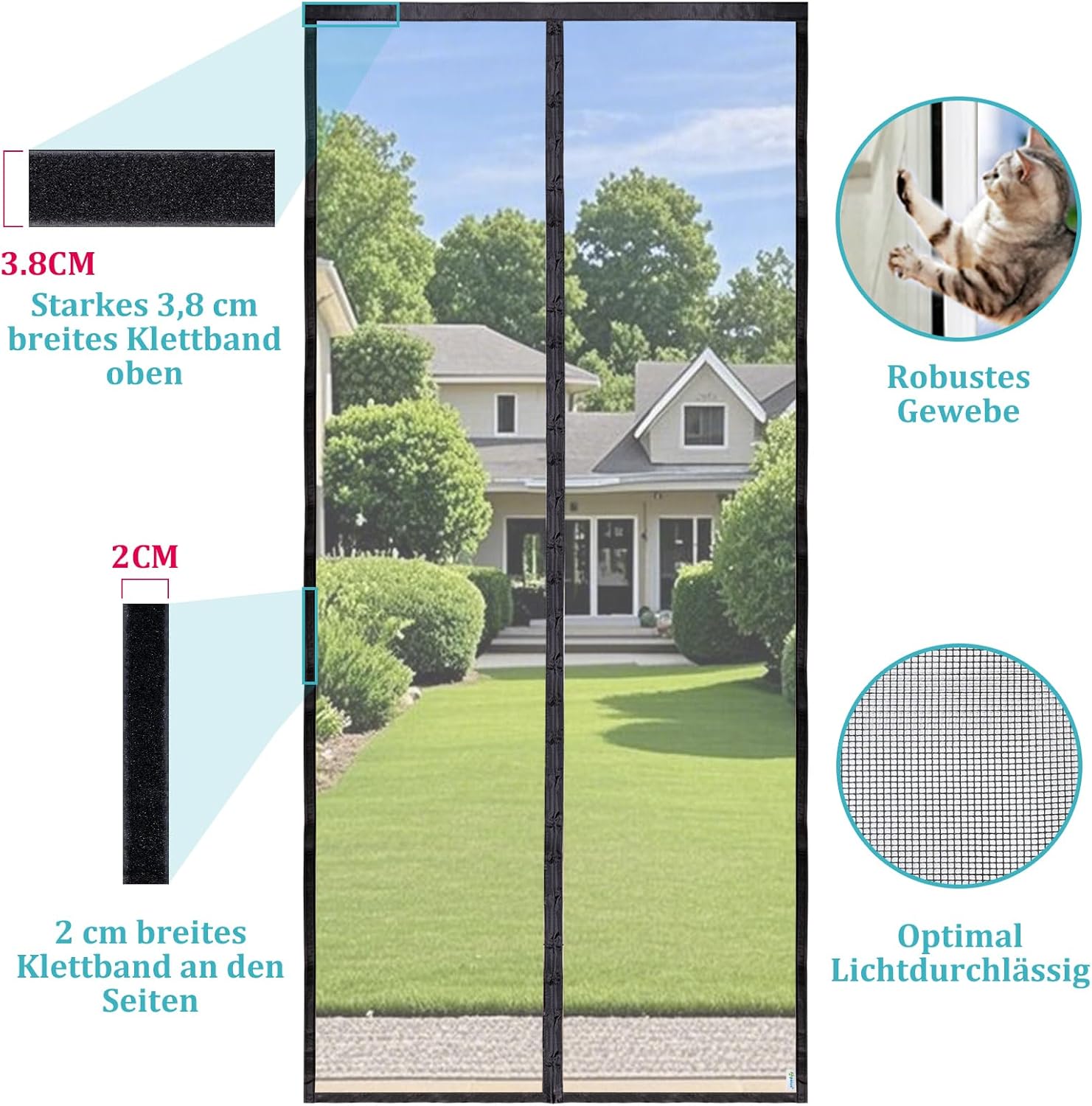 Thumbnail 1 de Apalus Prime Fliegengitter Tür 90x210 cm