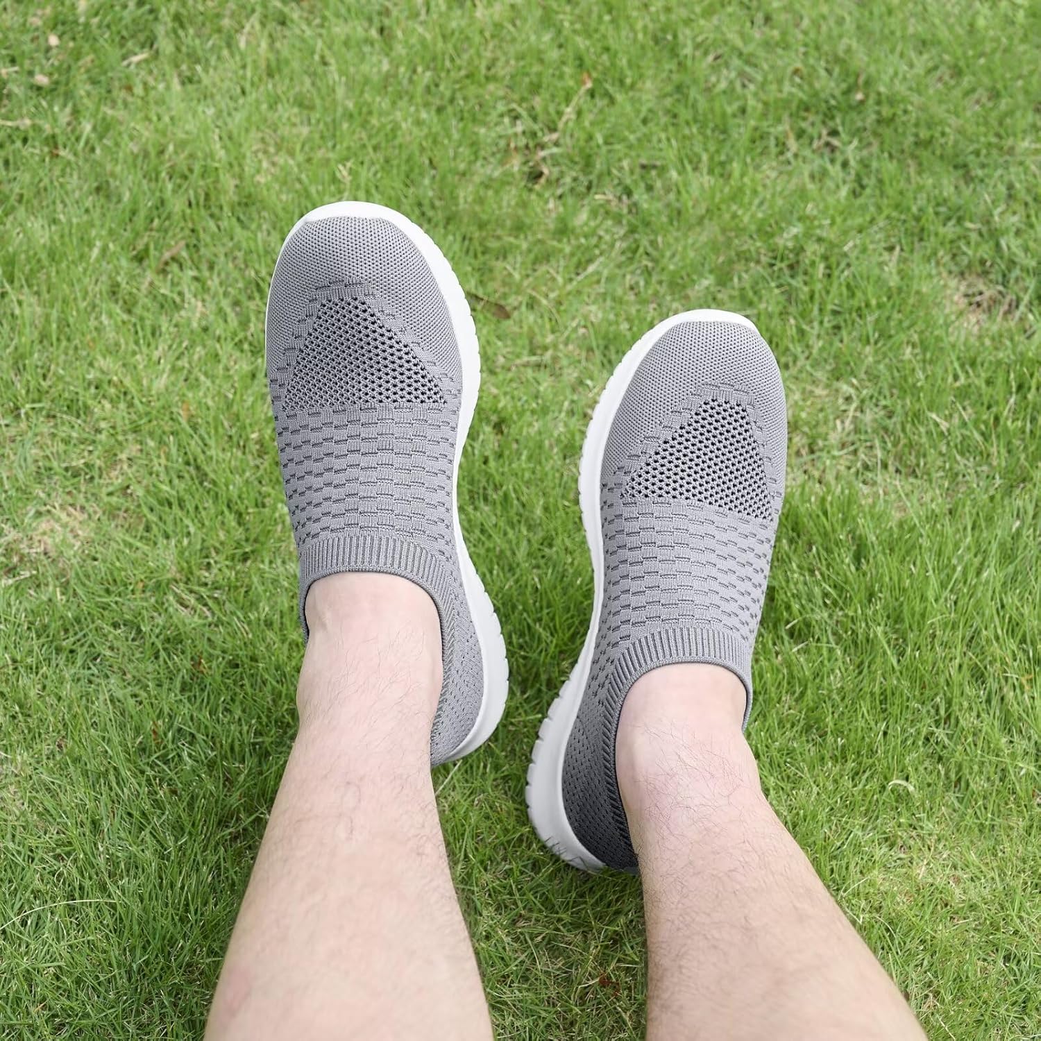 Thumbnail 5 de TIOSEBON Men’s Slip-On Trainers: Lightweight Road Running Shoes