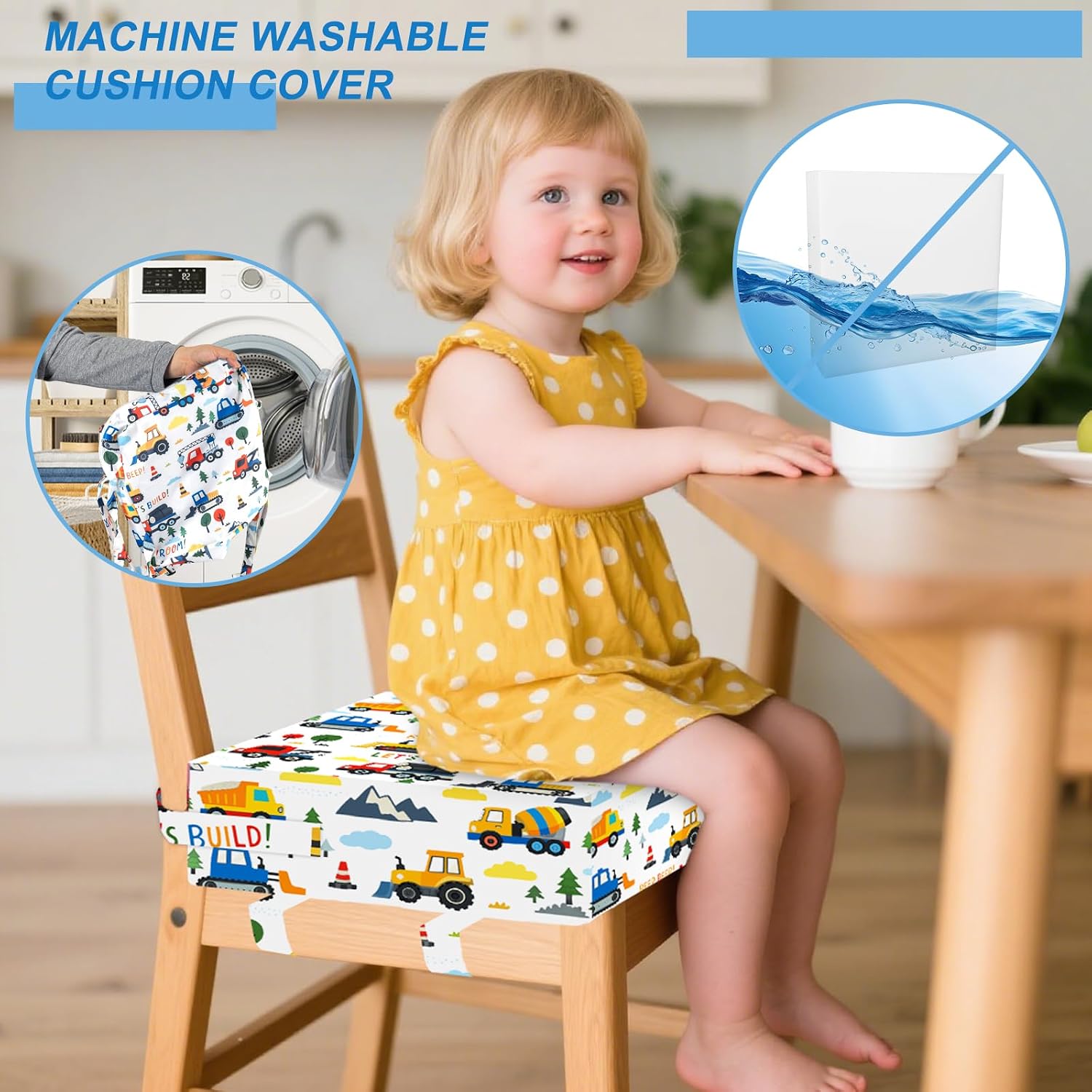 Thumbnail 5 de Capslpad Toddler Booster Seat Cushion for Dining Table
