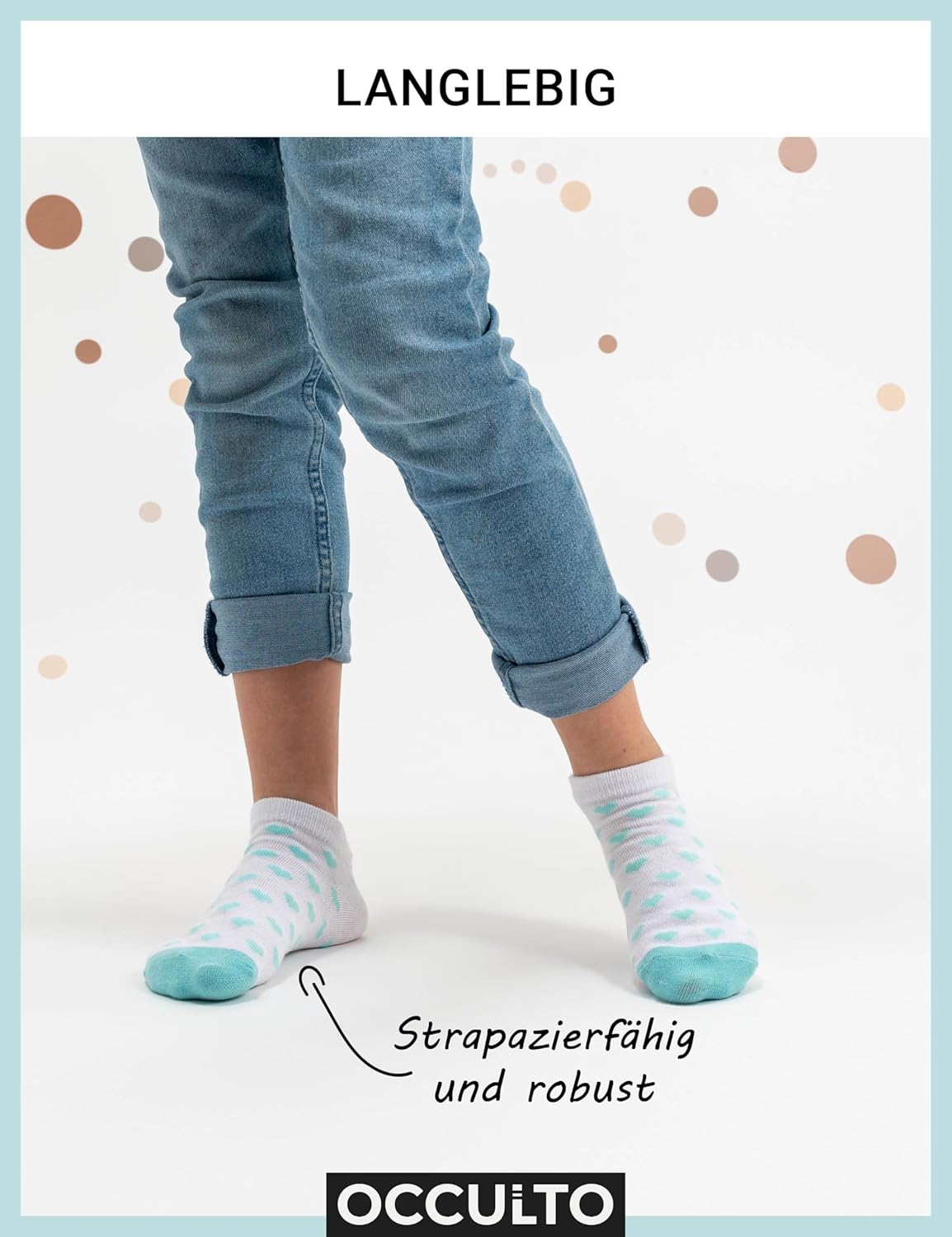 Thumbnail 4 de Occulto Mikl Sneaker-Socken für Jungen & Mädchen – 10er Pack