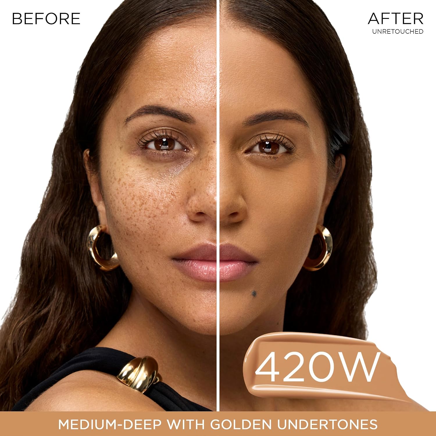 Detalle 2 de Lancôme Teint Idole Ultra Wear Foundation, 1 fl oz, Buildable Natural Matte
