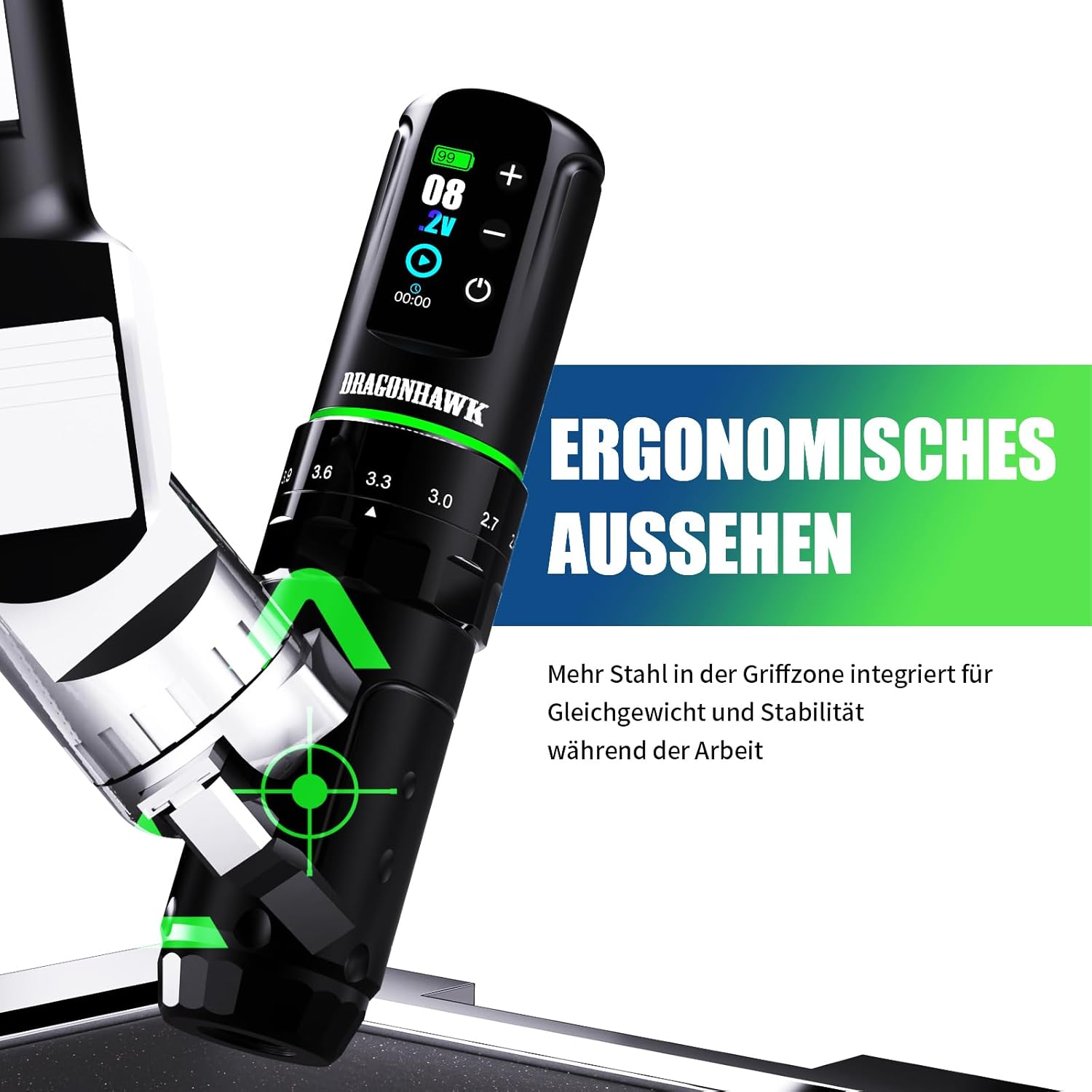 Thumbnail 3 de Dragonhawk L3 Tattoo Maschine Set