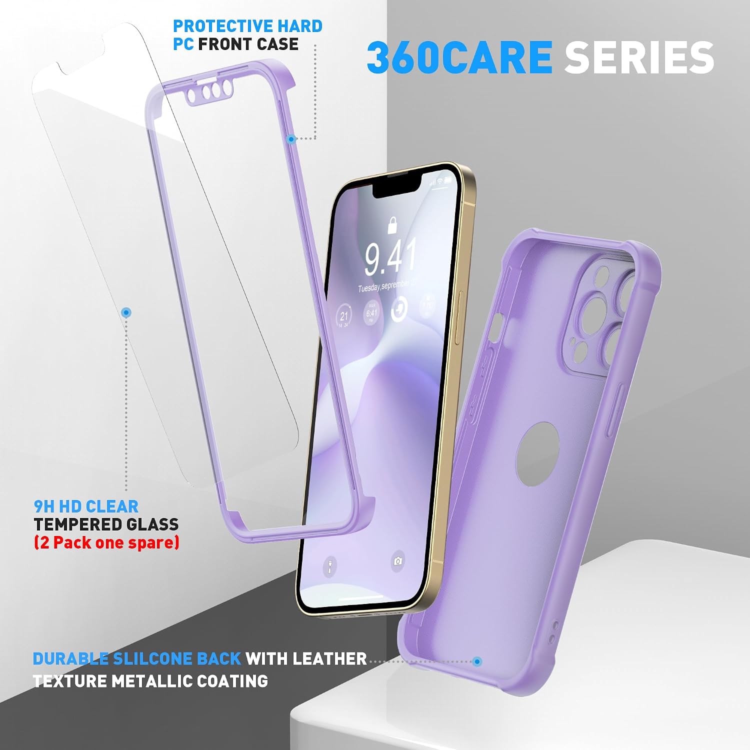 Thumbnail 3 de ORETECH iPhone 13 Pro Max Case Lilac