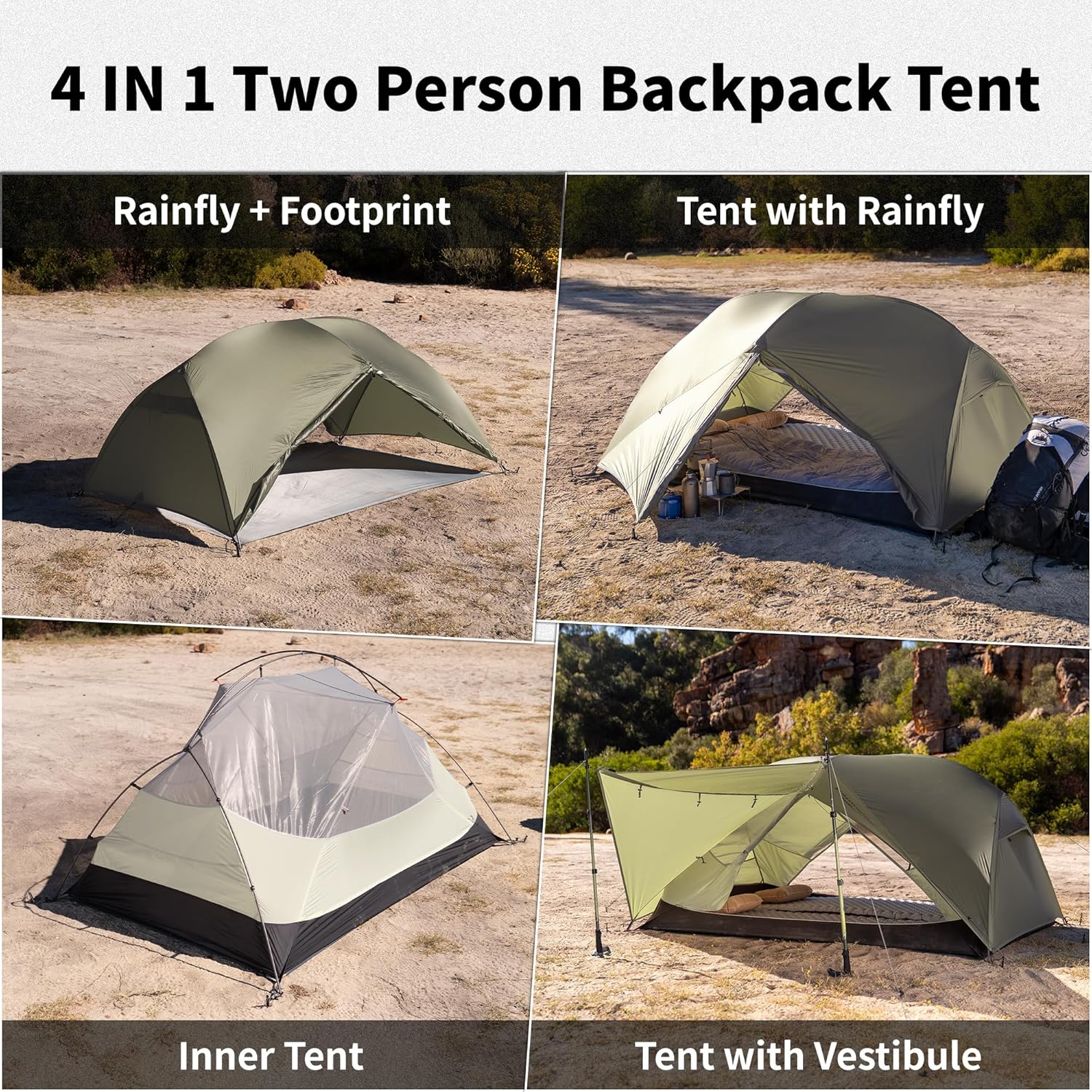 Thumbnail 6 de Naturehike Mongar Pro – Ultraleichtes 2-Personen Zelt für 3–4 Saisons, winddicht & wasserdicht
