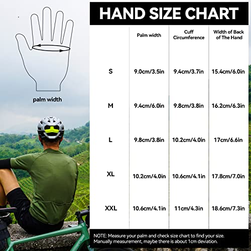 Detalle 2 de ROCKBROS Half-Finger Cycling Gloves Breathable