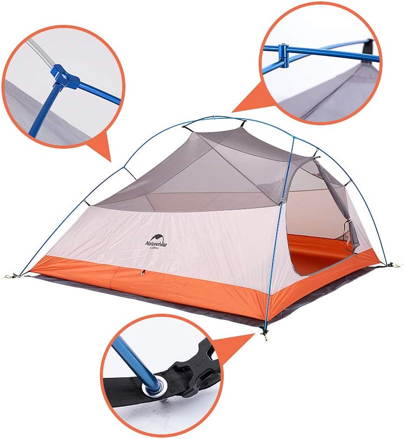 Thumbnail 6 de Naturehike Nuovo Cloud-up 3: Tenda tripla leggera e all-round per escursioni outdoor