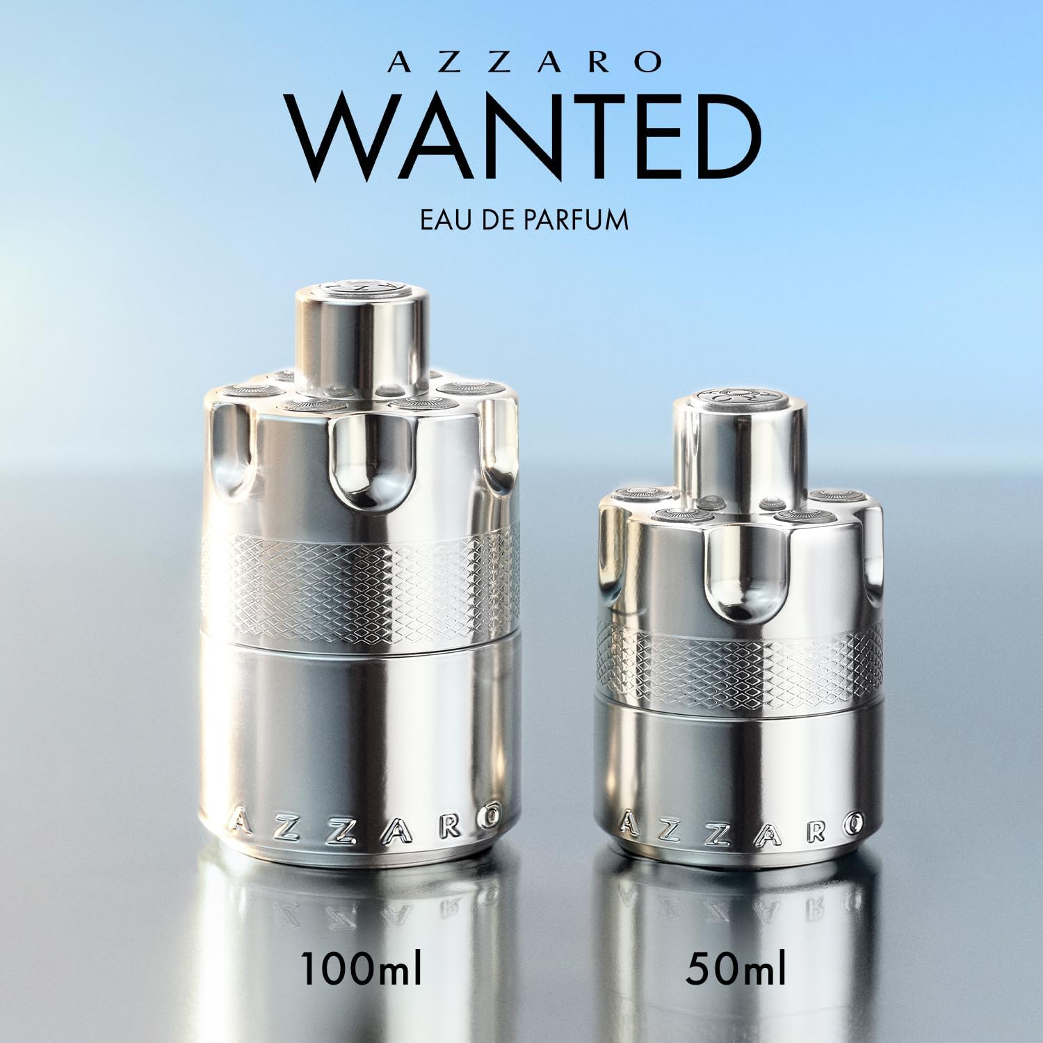 Detalle de AZZARO Wanted – Eau de Parfum Homme, Boisé Aromatique Épicé