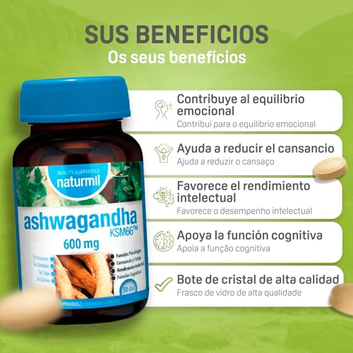 Detalle 2 de Dietmed Ashwagandha KSM‑66 600 mg — 30 comprimidos