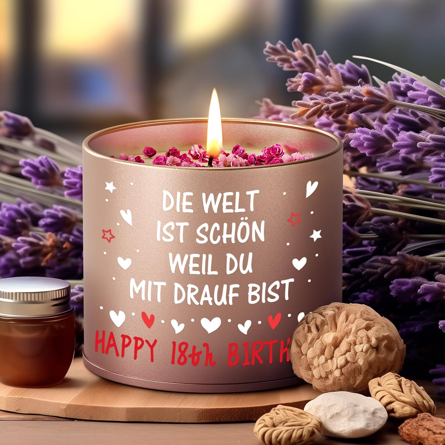 Thumbnail 4 de PRSTENLY Geburtstagsgeschenk Kerze aus Metall