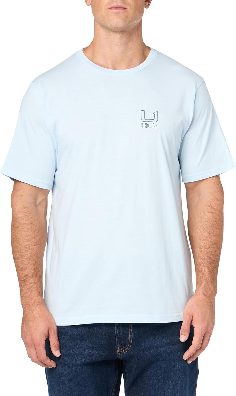 Thumbnail 1 de HUK Men’s Fishing Graphic Tee, Performance Short Sleeve — Quick-Dry, Sun-Blocking Comfort