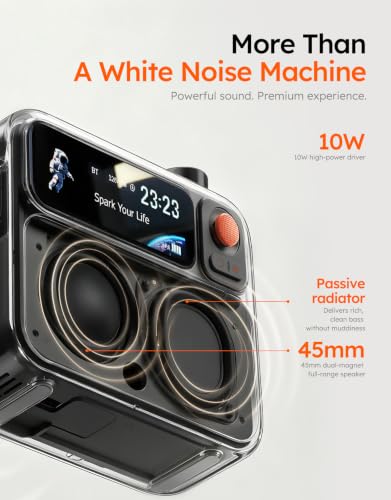 Thumbnail 5 de Divoom Flowtoo White Noise Machine, Bluetooth Speaker & Alarm Clock