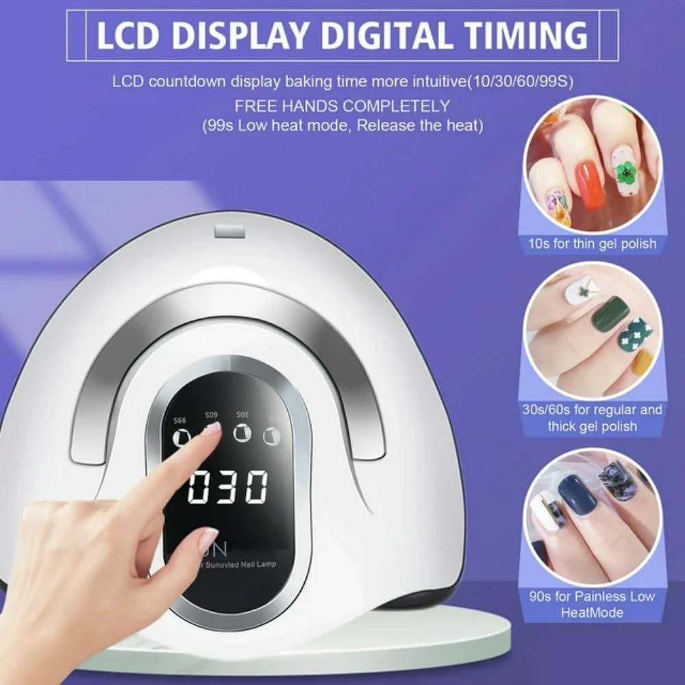 Thumbnail 6 de BEENLE 280W UV LED Nail Lamp for Gel Nails โ๐ฆ