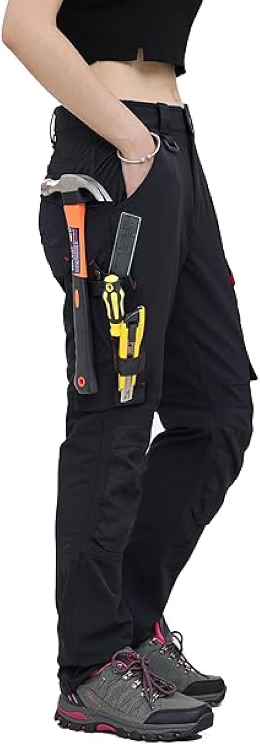 Thumbnail 1 de WORK IDEA Damen Slim-Fit Stretch Arbeitshose: Strapazierfähig, flexibel und stilvoll