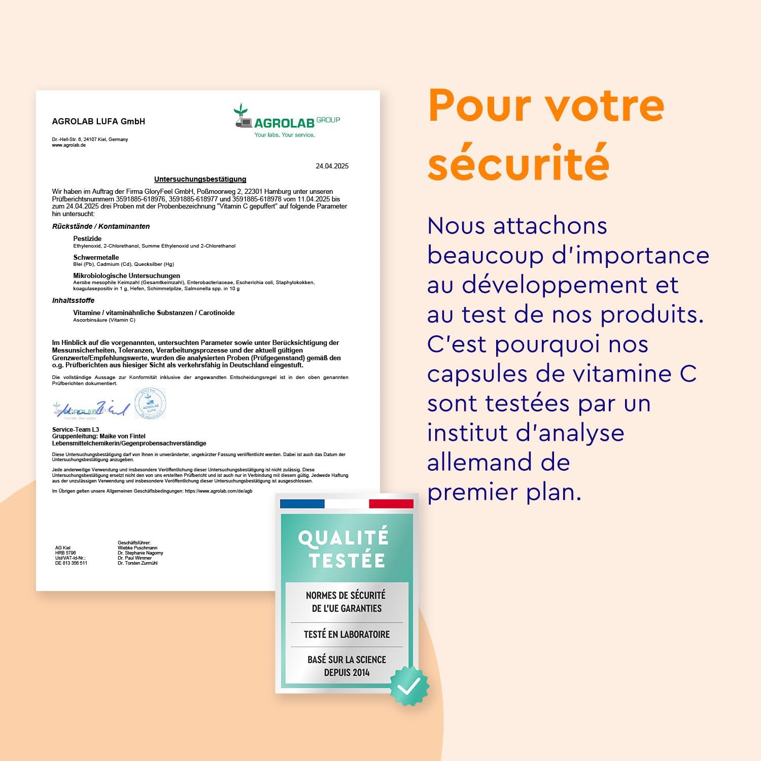 Thumbnail 5 de Vitamine C 1000 mg — 365 capsules : soutien immunitaire et énergie, tamponnée