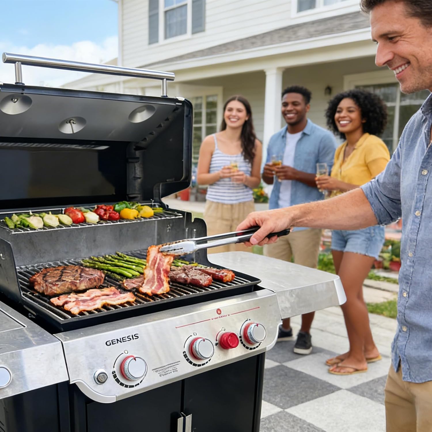 Thumbnail 1 de Genesis II Stainless Steel Grill Grates