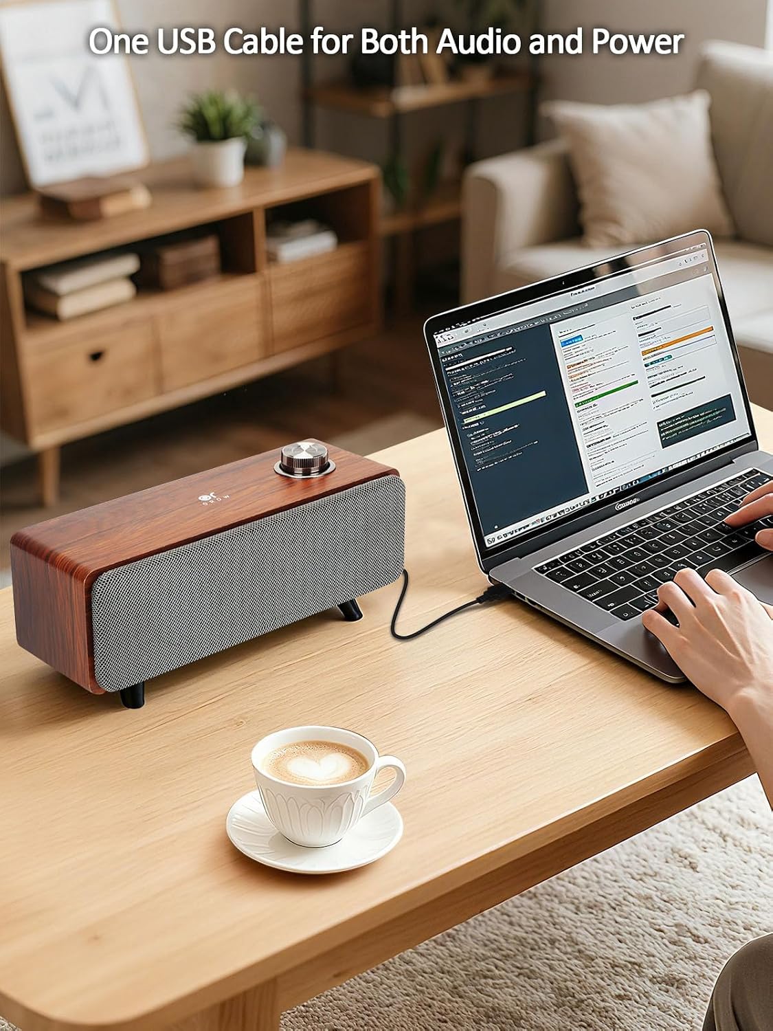 Detalle 2 de OR O R O W S207 10W computer soundbar 📢