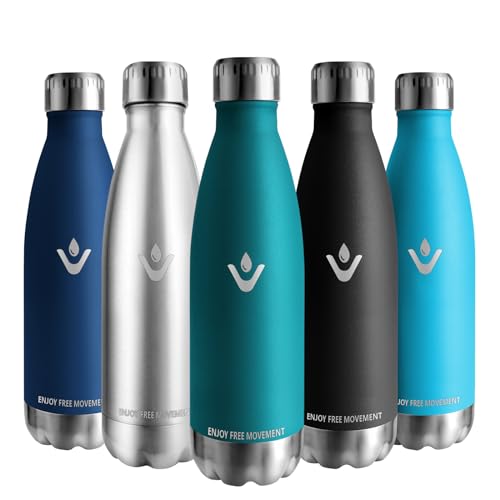 Detalle de Vikaster Botella 500 ml termo inoxidable, 12H/24H