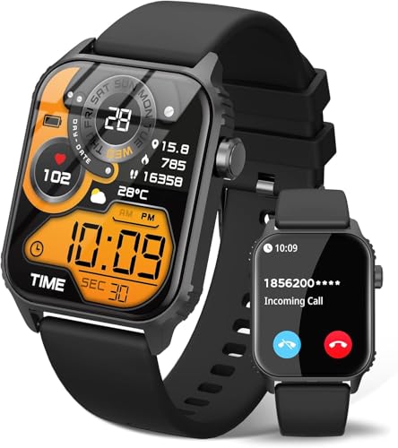 Detalle de TRAUSI Relojes Inteligentes para Mujer y Hombre, modelo TG08 de 1,83'' con 120 modos y IP67