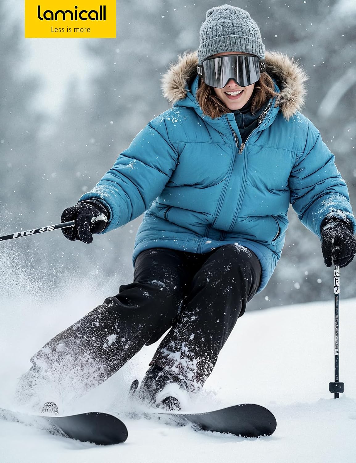 Thumbnail 6 de Lamicall Ski Goggles OTG Cat 3