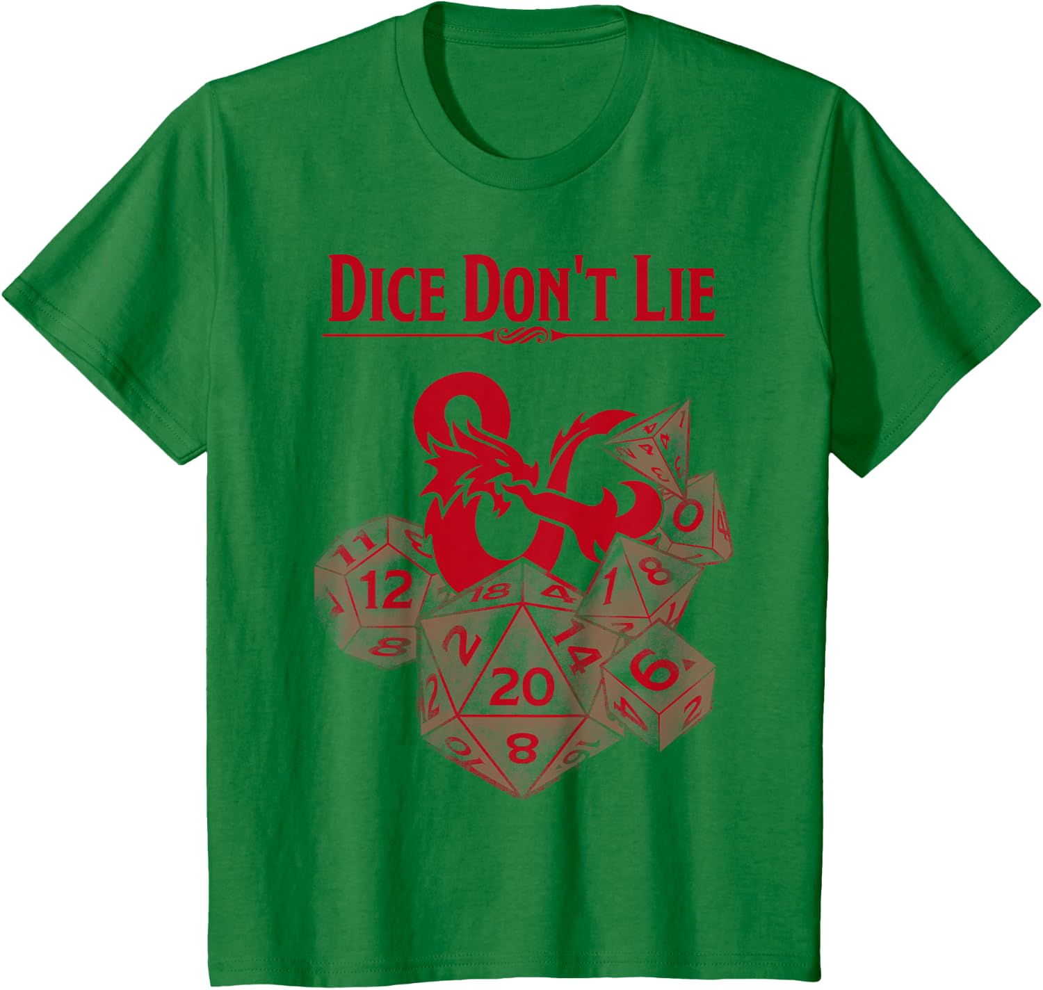 Thumbnail 2 de Dungeons & Dragons Dice Don't Lie Camiseta