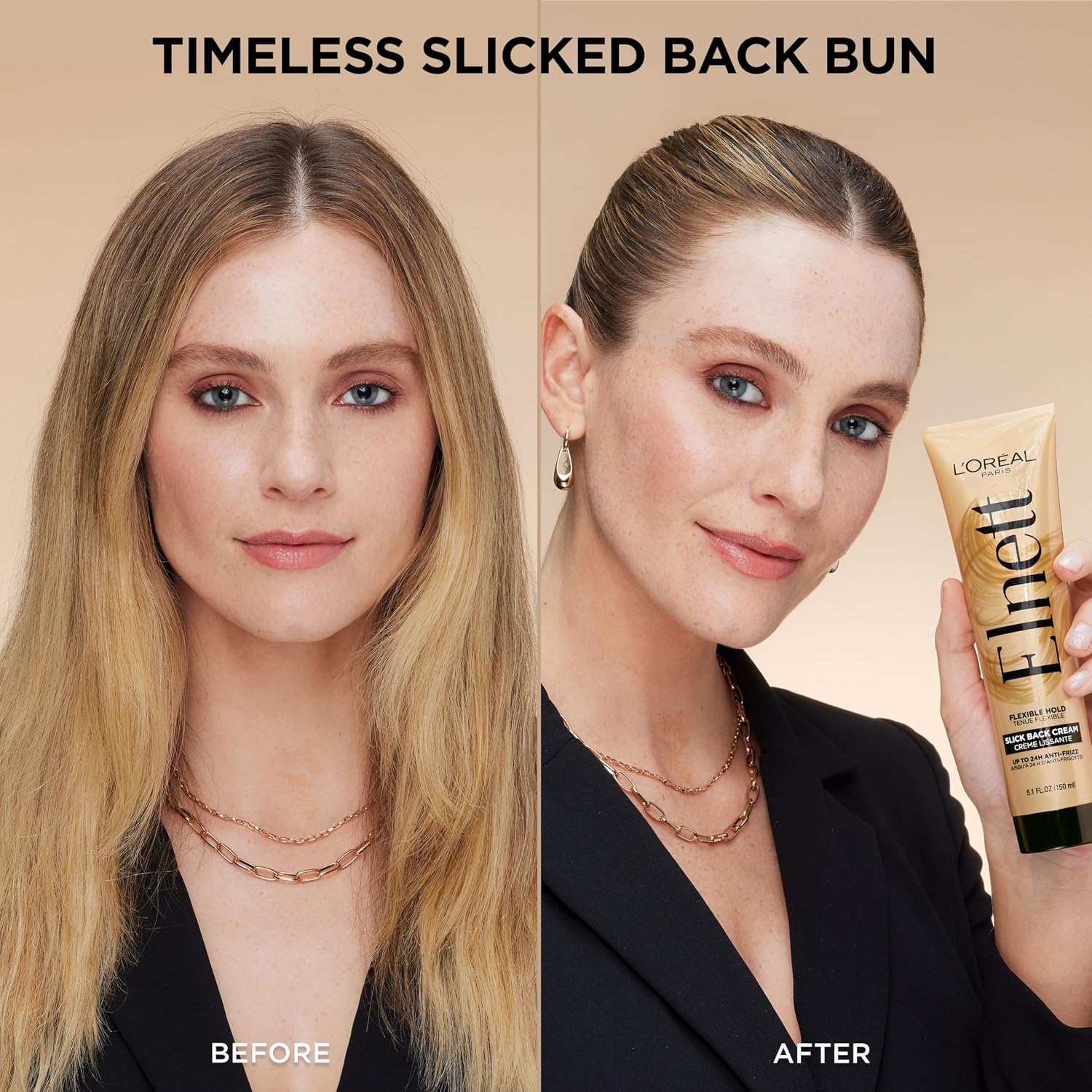 Thumbnail 6 de L'Oreal Elnett Slick Back Cream 5.1 Fl Oz