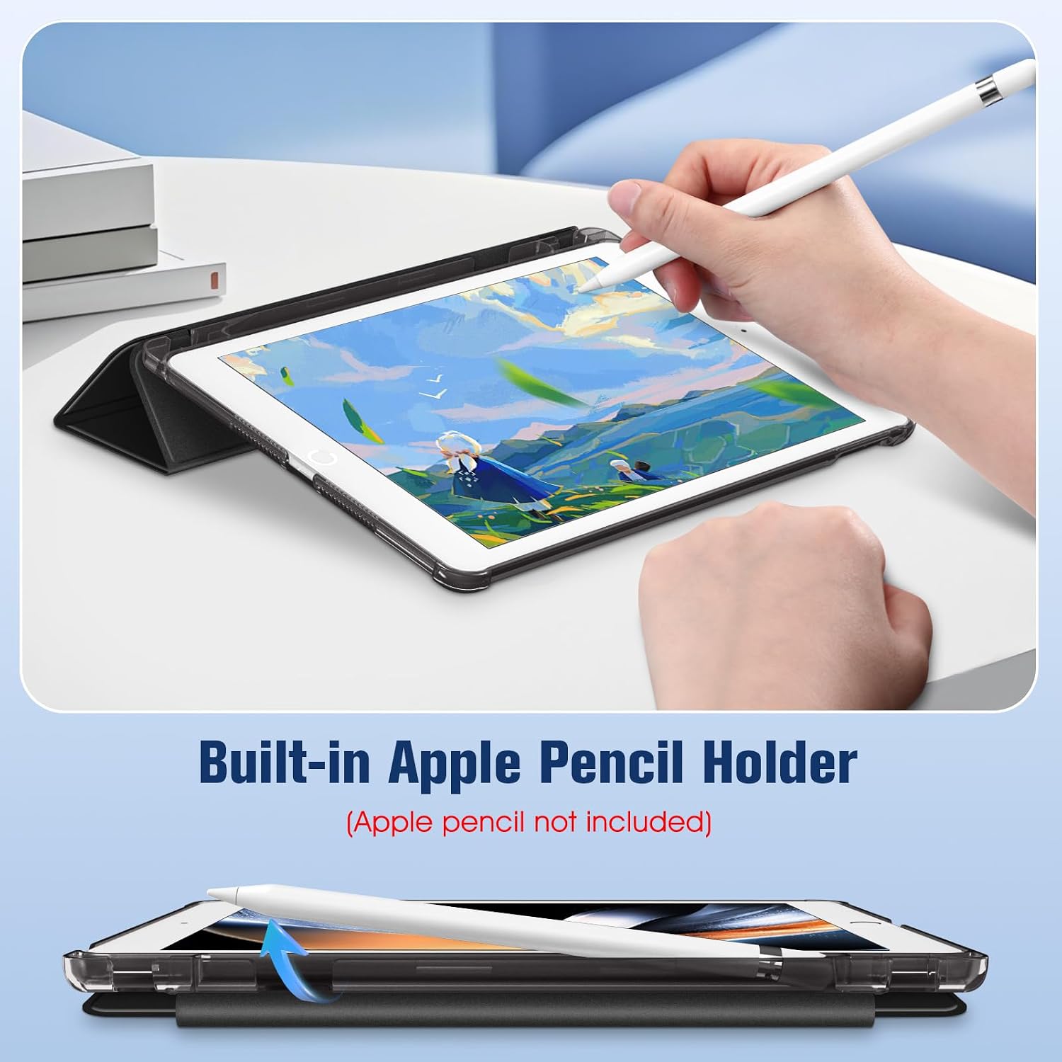 Thumbnail 5 de Fintie Hülle iPad 10,2 Zoll mit Stifthalter