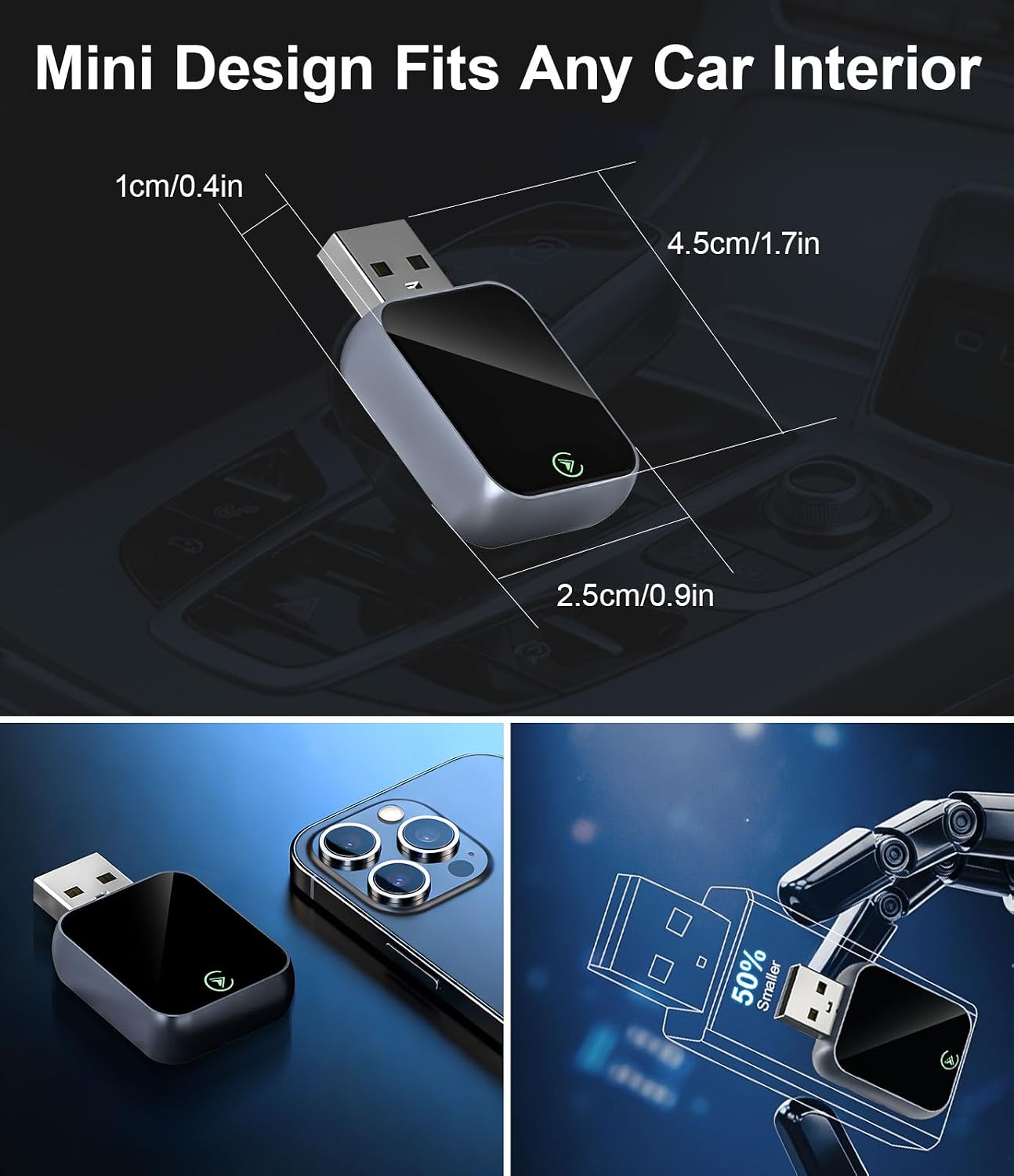 Thumbnail 6 de Enhanlife Wireless CarPlay Adapter 3X
