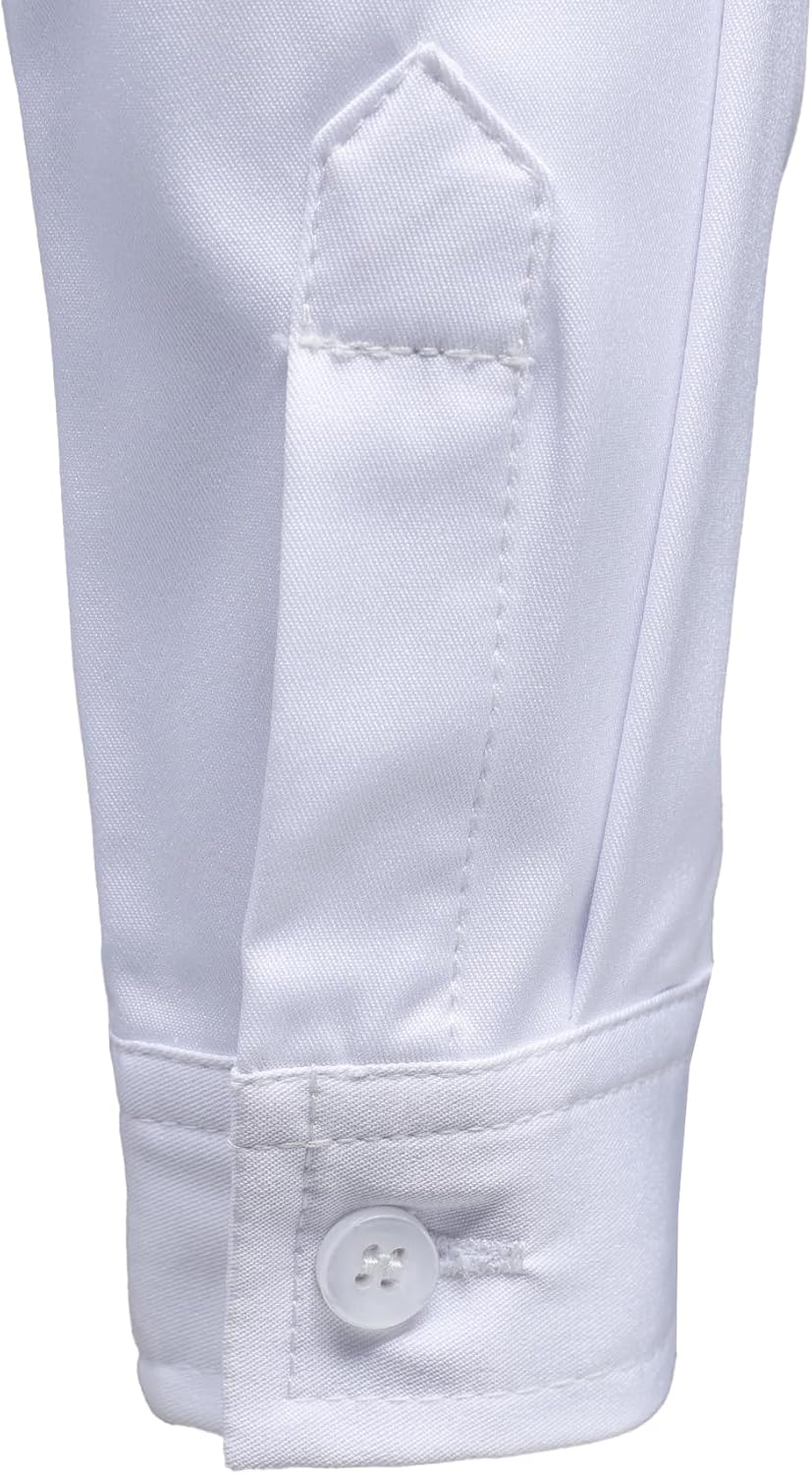 Detalle 2 de AOTIK Boys Stretch Wrinkle Free Dress Shirt with Button-Down, Long Sleeve