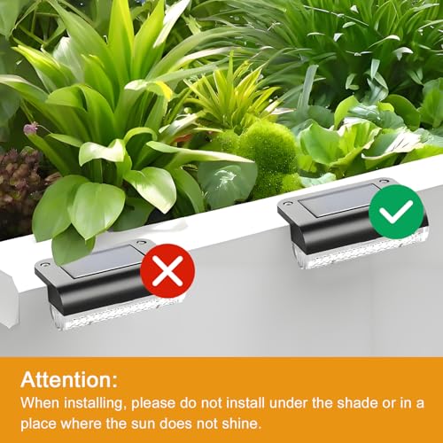 Thumbnail 3 de Anmossi 8 Piezas Luces Solares para Jardín y Exteriores