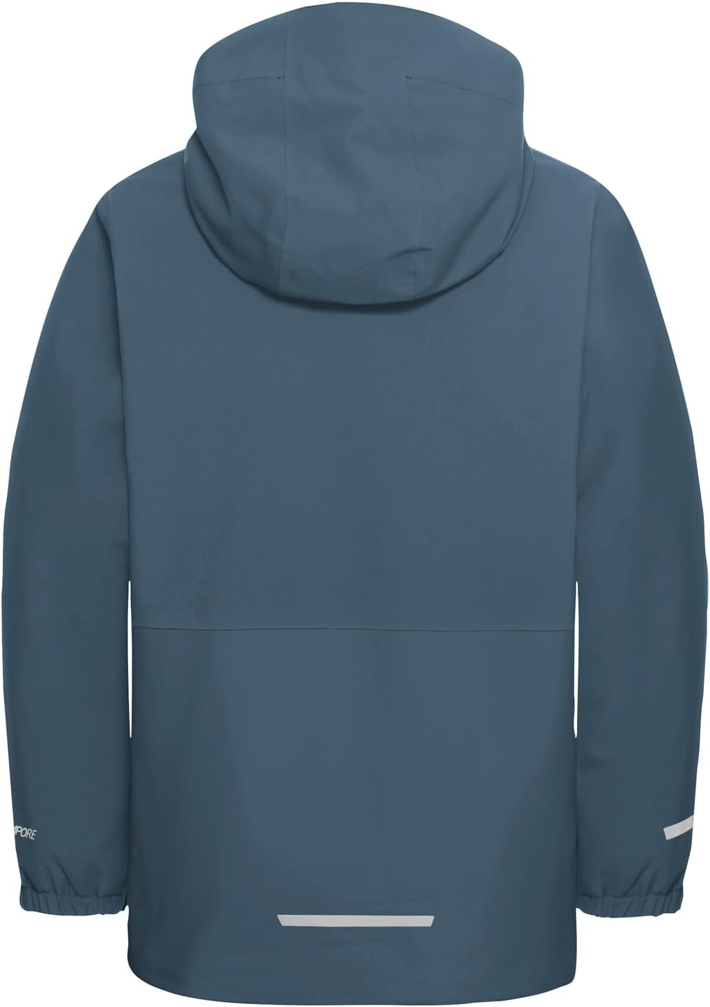 Detalle de Jack Wolfskin Jungen New Snowy Days Jkt K Jacket – Winterjacke mit Fleece-Futter und wetterfesten Reißverschlüssen