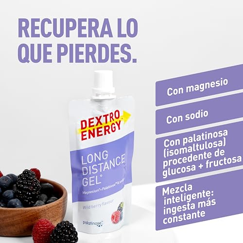 Thumbnail 4 de Dextro Energy Long Distance Gel Wildberry + Magnesium und Natrium 12x50ml