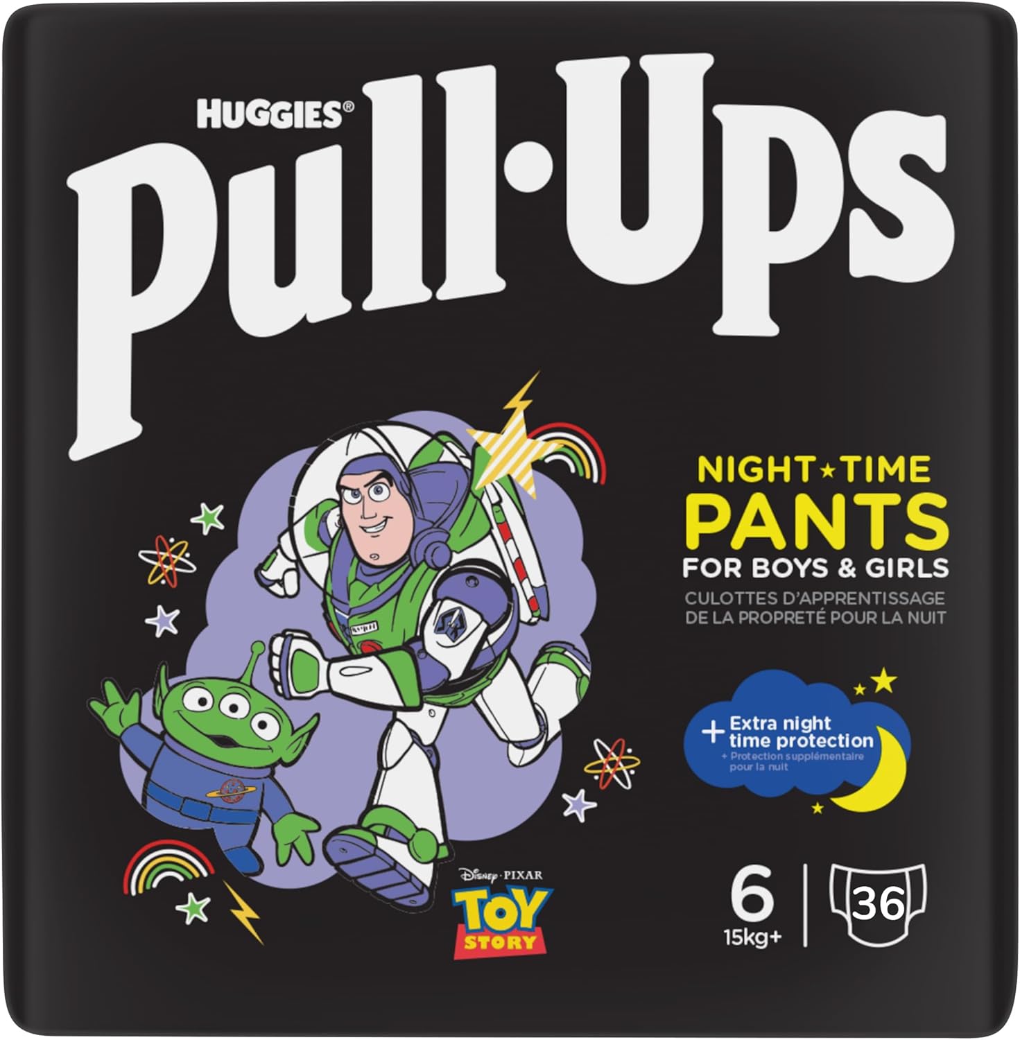 Thumbnail 4 de Huggies Klimmzüge Explorers für Jungen (1,5–3 Jahre), Größe 5–6 – 48 Windel-Hosen Flex & Protect