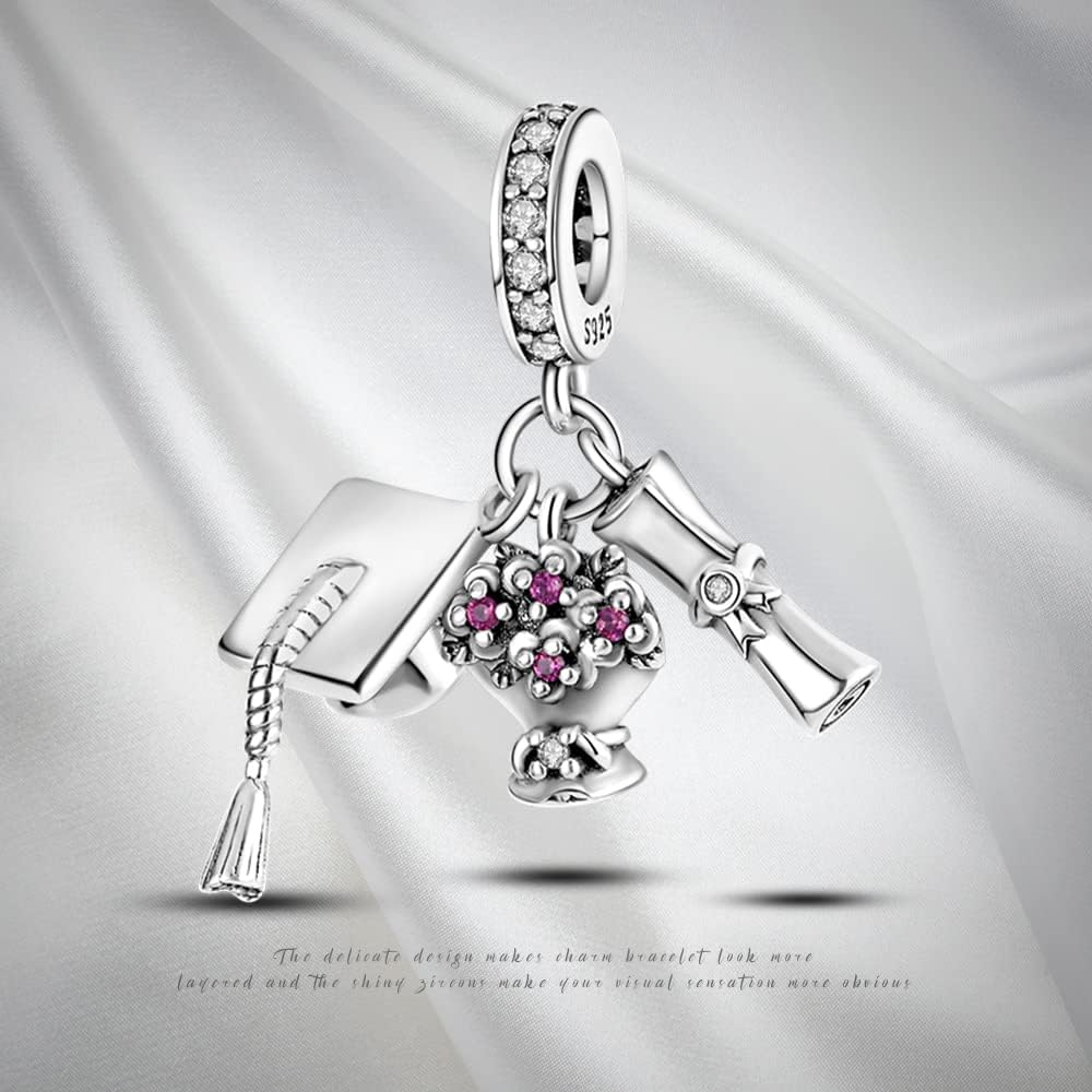 Thumbnail 1 de KUNVONIC Charm Anhänger aus 925 Sterling Silber für Armband & Halskette (Z2) – passend für europäische Charms