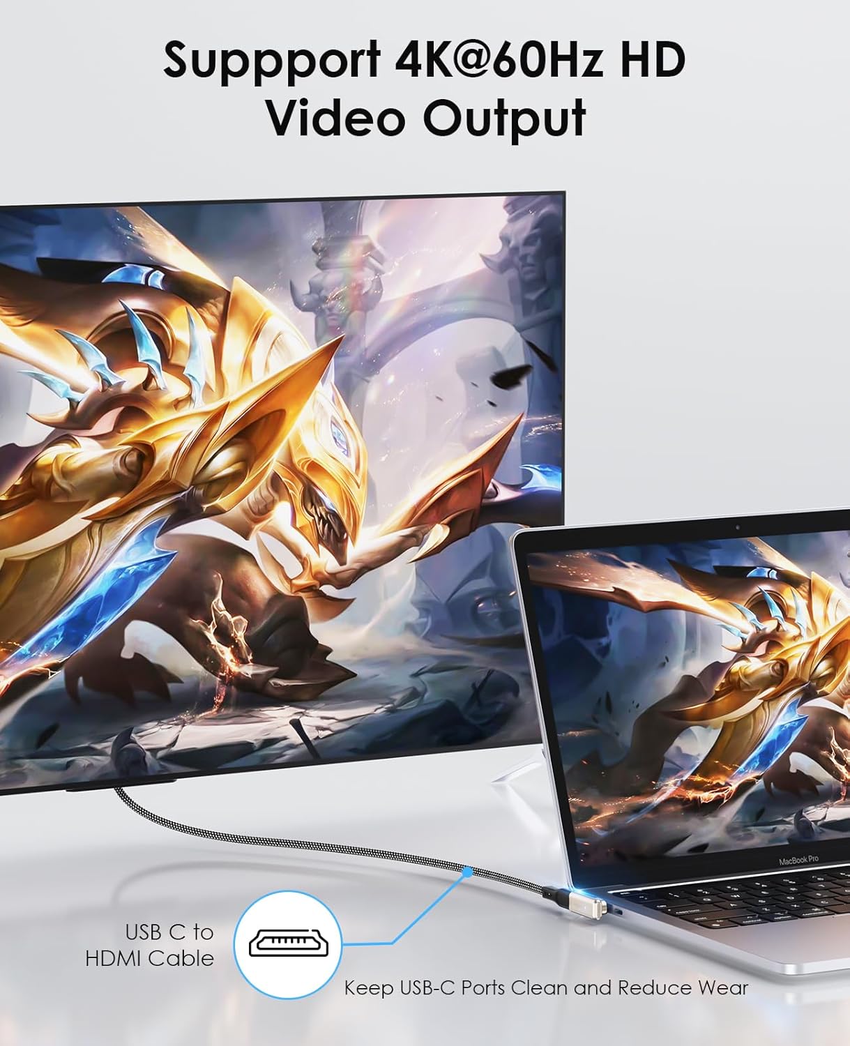 Thumbnail 6 de Magtame Adaptador USB C 90° 240W ⚡ Para Thunderbolt y Más