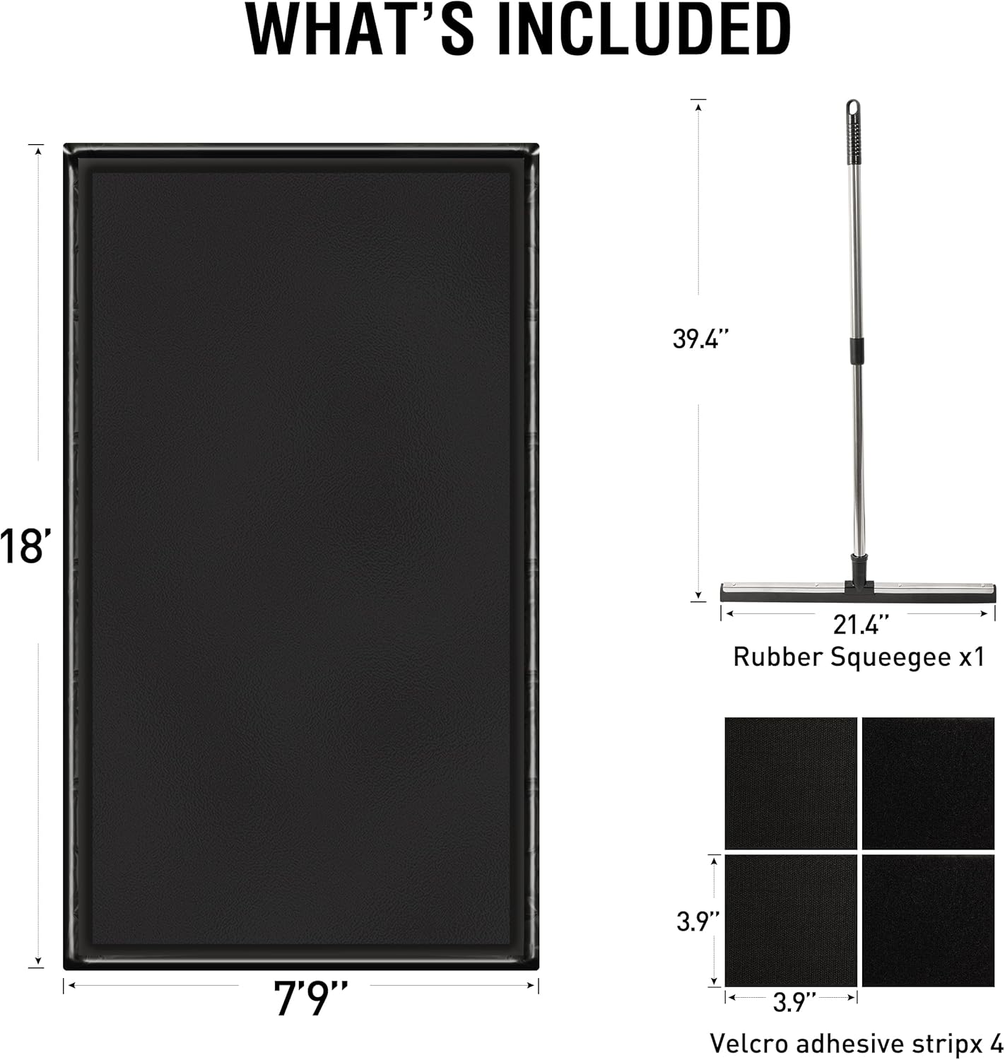 Thumbnail 6 de Huatean Home Garage Floor Mat 8'6" x 16"