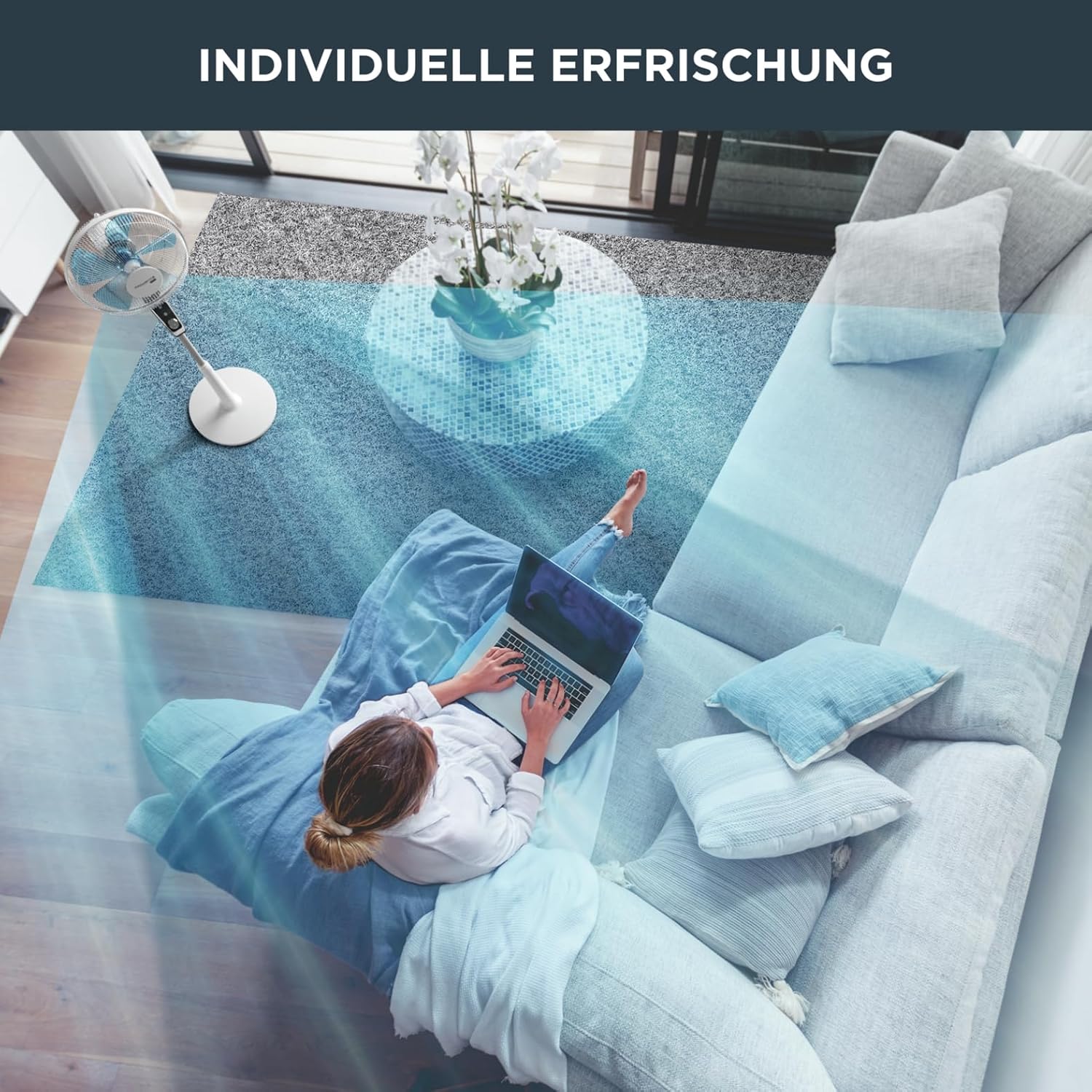 Thumbnail 6 de Rowenta Standventilator Turbo Silence Extreme (VU5640) – leiser Kraftpaket mit Nachtmodus