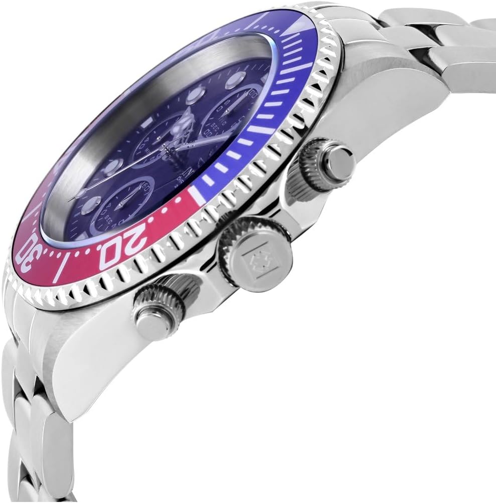 Thumbnail 2 de Invicta Herrenuhr Modell 1771 – Pro Diver, 43 mm Edelstahl, blaues Zifferblatt, Quarzwerk, 20 bar