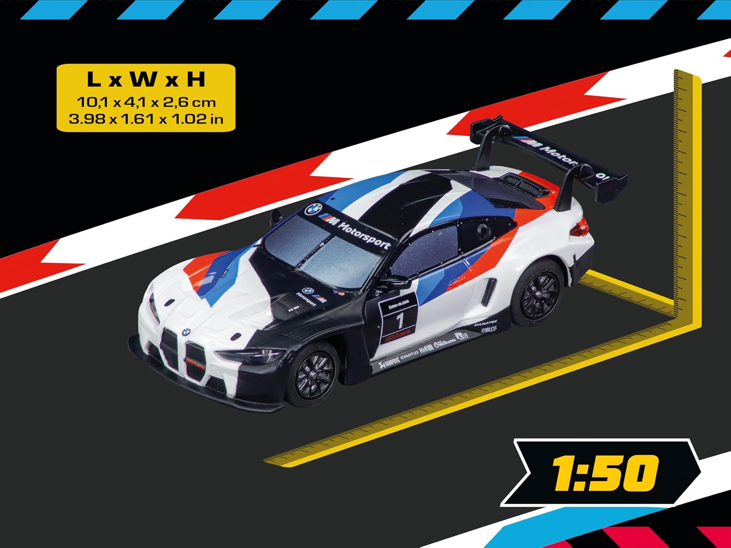 Detalle de Carrera BMW M4 GT3 „No.1“ mit Fernsteuerung (BMW M Motorsport)