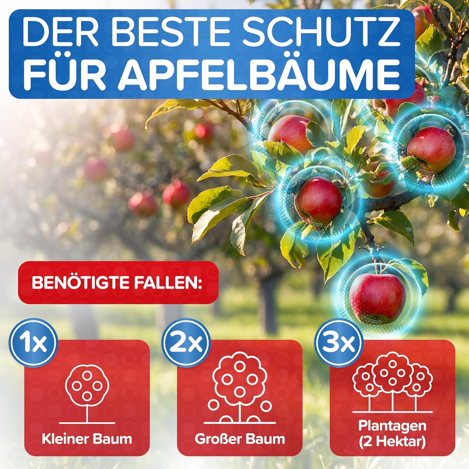 Thumbnail 4 de Apfelwickler Pheromonfallen (4 Stück) – Pheromonfalle für Apfelbäume zur Befallsermittlung