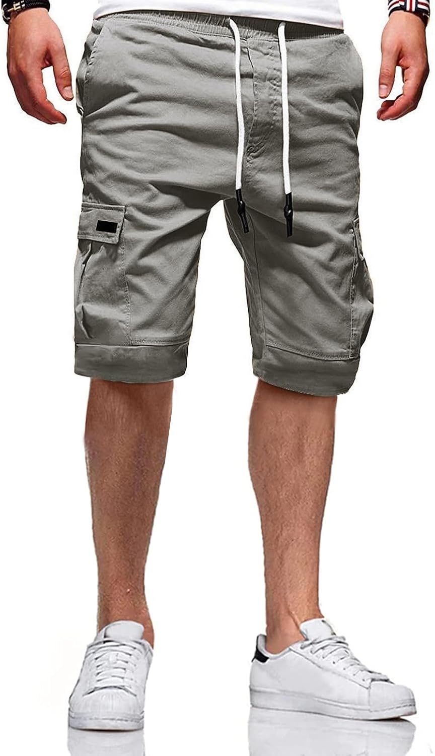 Detalle de JACKETOWN Pantalones Cortos Cargo Algodón Elásticos