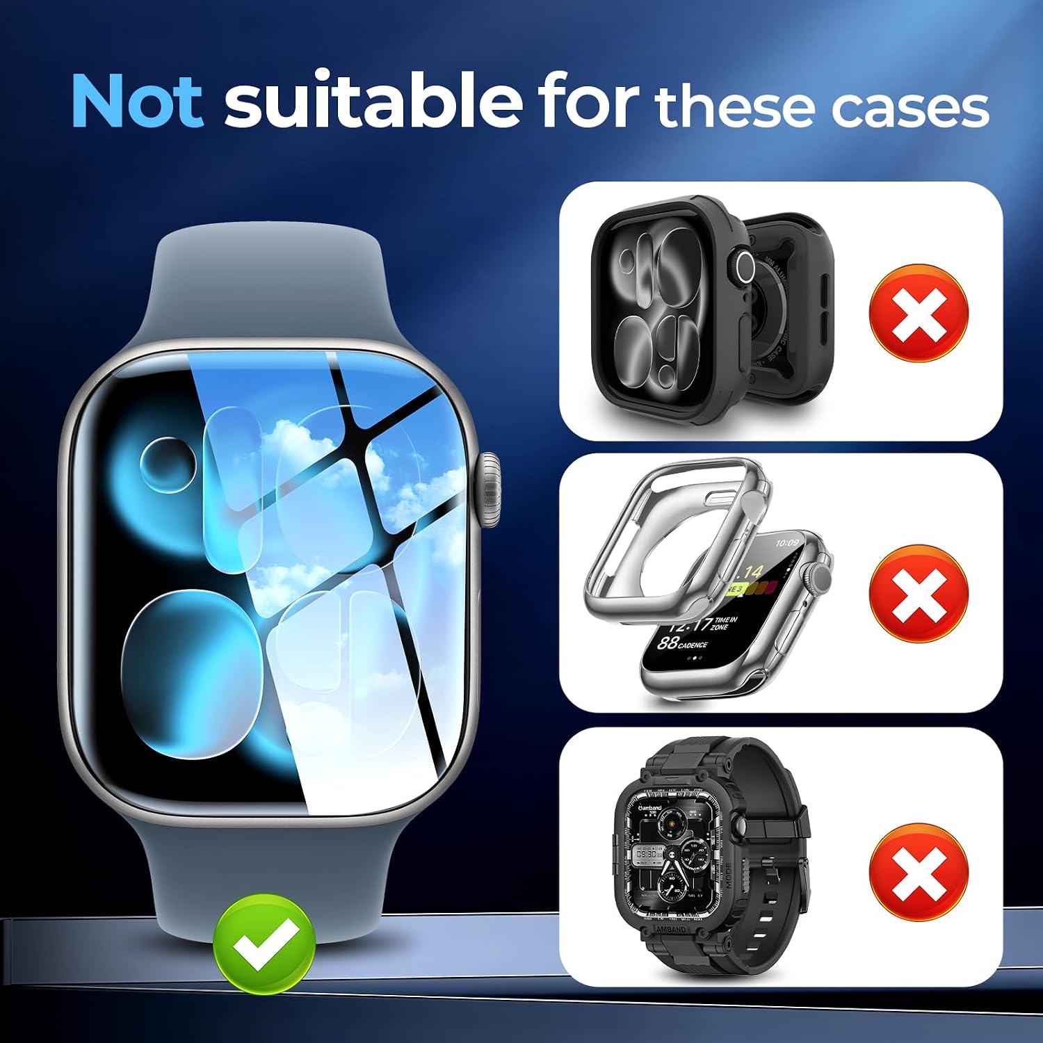 Thumbnail 5 de LK Schutzfolie Apple Watch 46mm
