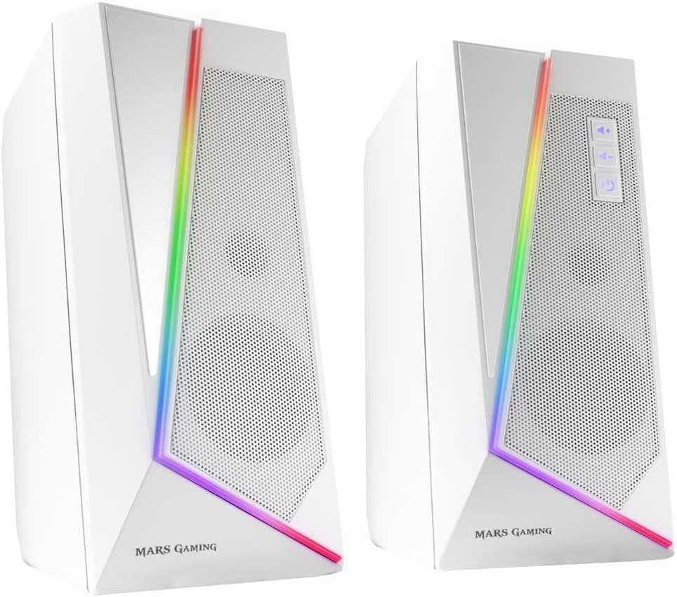 Thumbnail 6 de Mars Gaming MS-FLOW – przenośny głośnik Bluetooth 15 W z RGB 360° i MicroSD